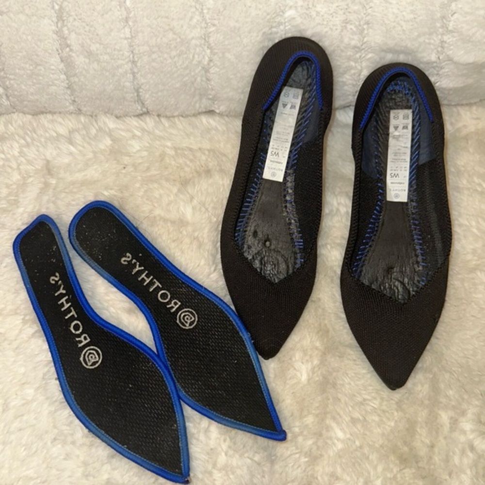 Rothy’s The Point Black Size 5